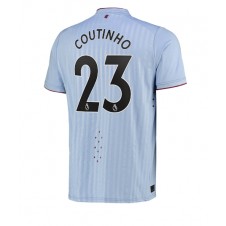 Aston Villa Philippe Coutinho #23 Bortedrakt 2022-23 Kortermet